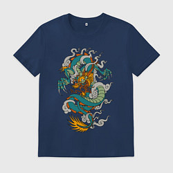 Мужская футболка Дракон