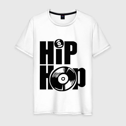 Мужская футболка Hip-Hop / Белый – фото 1