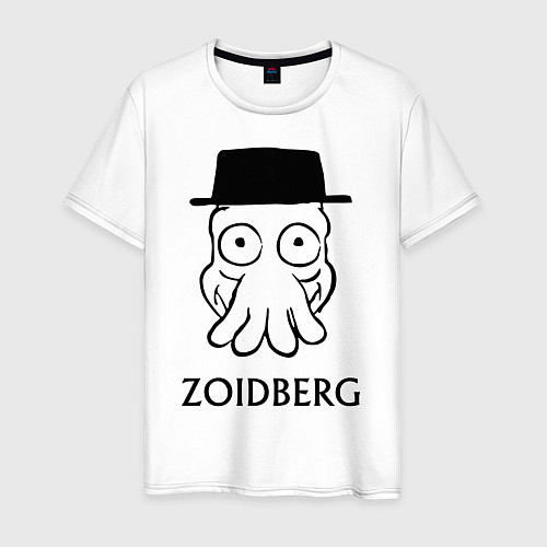 Мужская футболка Zoidberg / Белый – фото 1