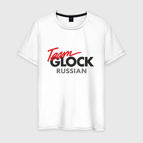 Мужская футболка Team Glock / Белый – фото 1