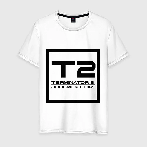 Мужская футболка T2: Judgment day / Белый – фото 1