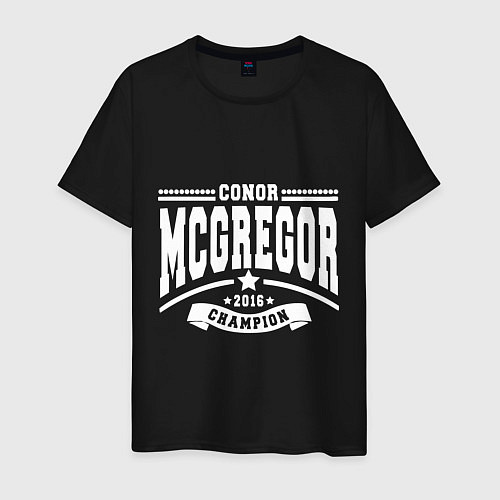 Мужская футболка McGregor Champion / Черный – фото 1