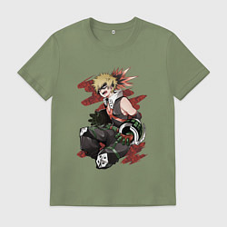 Мужская футболка Кацуки Бакугоу