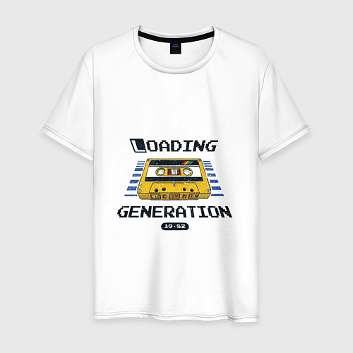 Мужская футболка Loading Generation / Белый – фото 1