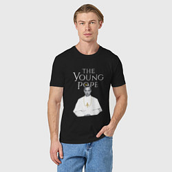 Футболка хлопковая мужская The Young Pope, цвет: черный — фото 2