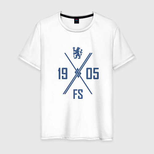 Мужская футболка Chelsea - 1905 FS / Белый – фото 1