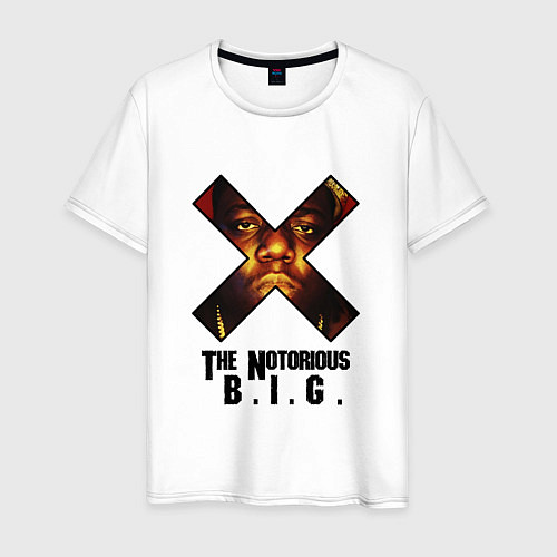 Мужская футболка The Notorious BIG / Белый – фото 1