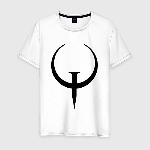 Мужская футболка Quake champions / Белый – фото 1