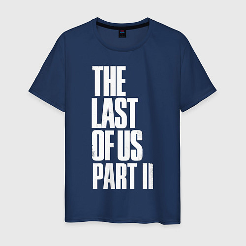 Мужская футболка The Last of Us: Part II / Тёмно-синий – фото 1