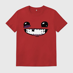 Мужская футболка Super Meat Boy: Face