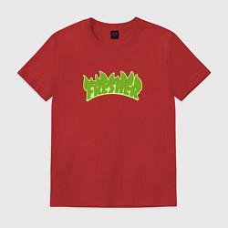 Футболка хлопковая мужская Fresher, цвет: красный