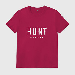 Мужская футболка Hunt: Showdown White Logo