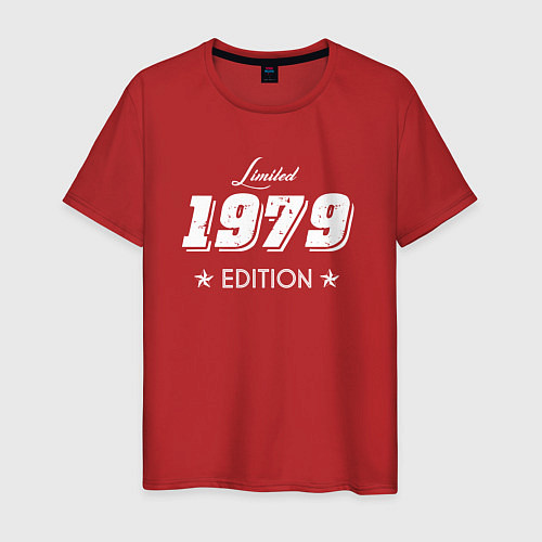 Мужская футболка Limited Edition 1979 / Красный – фото 1