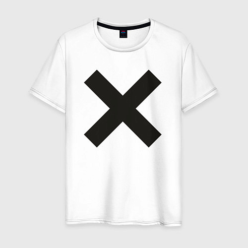 Мужская футболка The XX: Black X / Белый – фото 1