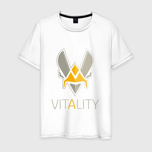 Мужская футболка VITALITY Team: Esports / Белый – фото 1
