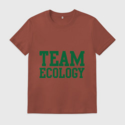 Мужская футболка Команда экологов