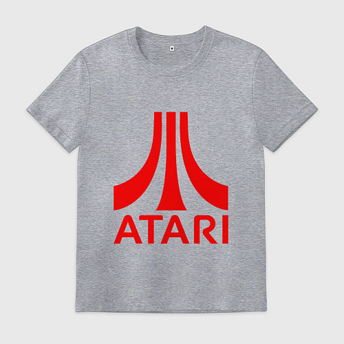 Мужская футболка Atari / Меланж – фото 1