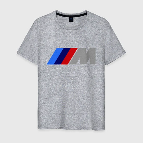 Мужская футболка BMW M / Меланж – фото 1
