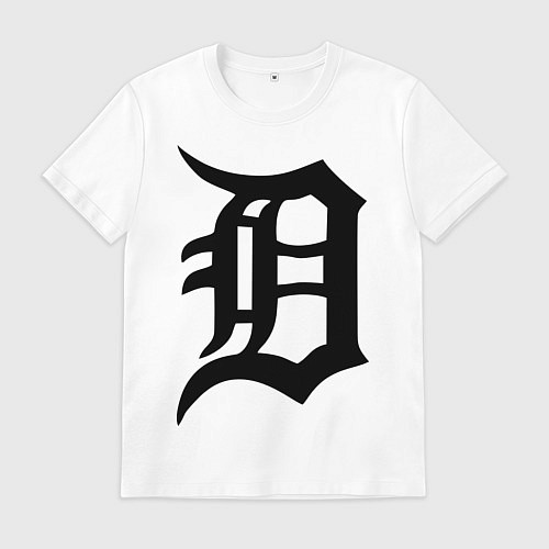Мужская футболка Detroit Tigers / Белый – фото 1