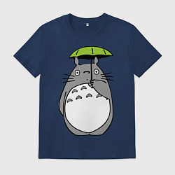 Мужская футболка Totoro с зонтом