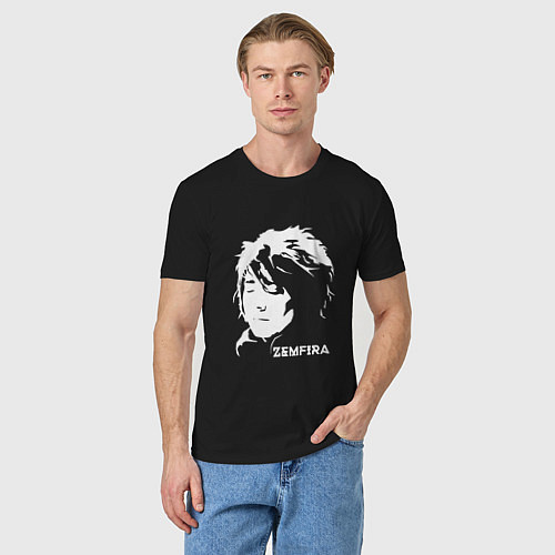 Мужская футболка Zemfira / Черный – фото 3