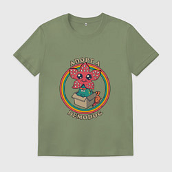 Мужская футболка Adopt a Demodog