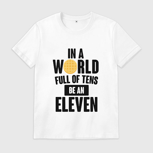 Мужская футболка Be A Eleven / Белый – фото 1