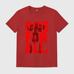 Мужская футболка Один за всех