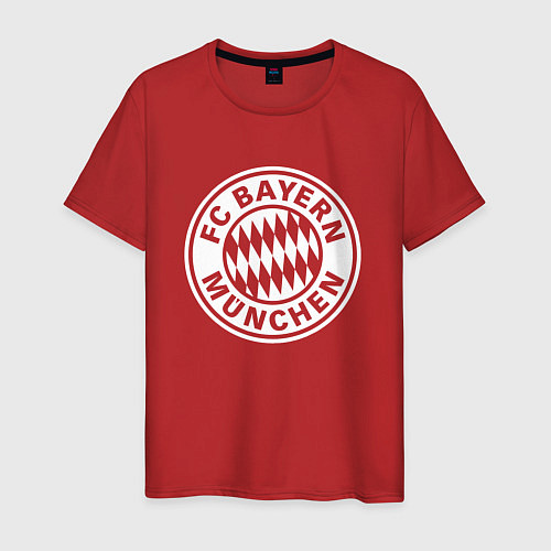 Мужская футболка FC Bayern Munchen / Красный – фото 1