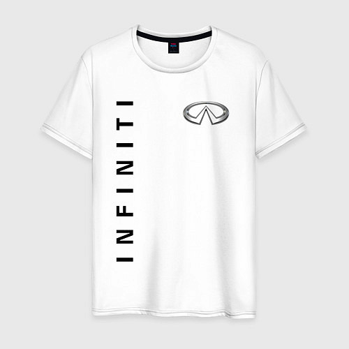 Мужская футболка Infiniti Style / Белый – фото 1
