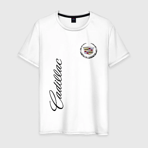Мужская футболка Cadillac / Белый – фото 1