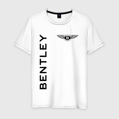 Мужская футболка Bentley Style / Белый – фото 1