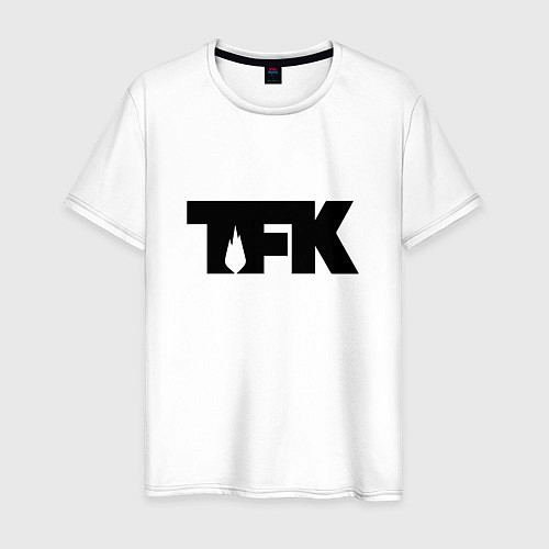 Мужская футболка TFK: Black Logo / Белый – фото 1