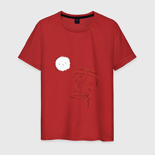 Мужская футболка Бездомный бог / Красный – фото 1