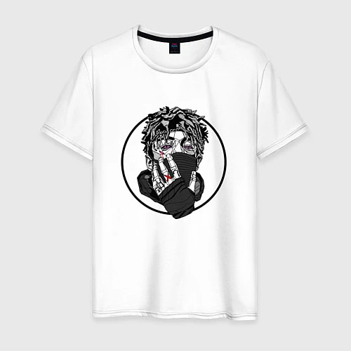 Мужская футболка Scarlxrd: Dead Face / Белый – фото 1