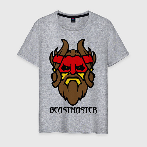 Мужская футболка Beastmaster / Меланж – фото 1