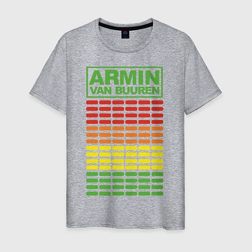 Мужская футболка Armin van Buuren: EQ / Меланж – фото 1