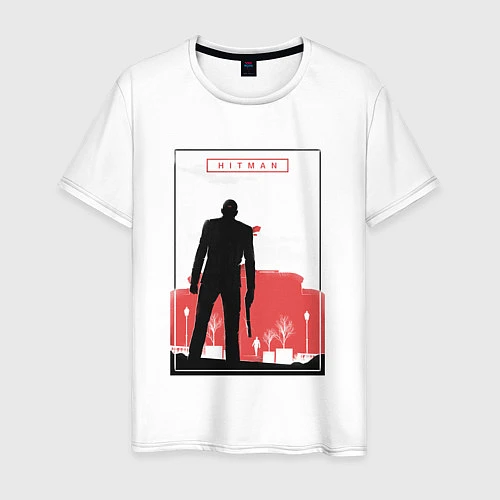 Мужская футболка Hitman: City Killer / Белый – фото 1