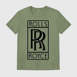 Мужская футболка Rolls-Royce logo