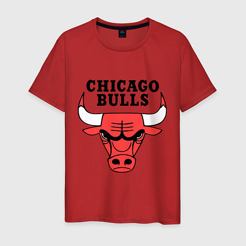 Мужская футболка Chicago Bulls / Красный – фото 1