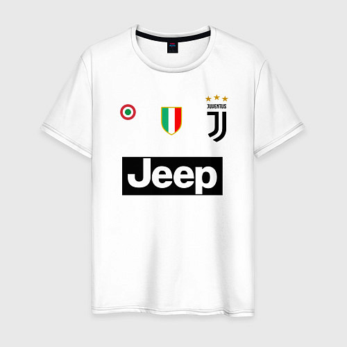 Мужская футболка FC Juventus / Белый – фото 1