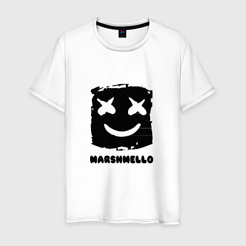 Мужская футболка Marshmello: Cube / Белый – фото 1