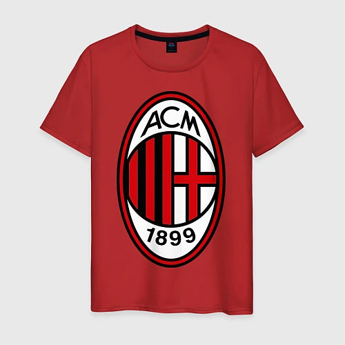 Мужская футболка Milan ACM / Красный – фото 1
