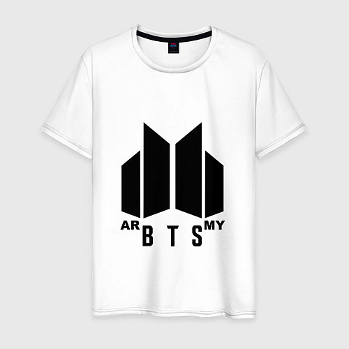 Мужская футболка BTS ARMY / Белый – фото 1