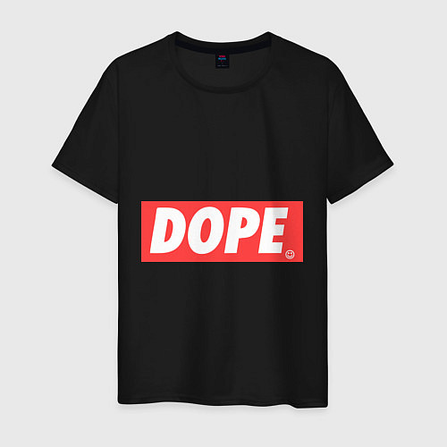 Мужская футболка Dope Logo / Черный – фото 1