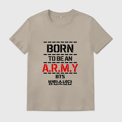 Мужская футболка Born to be an ARMY BTS
