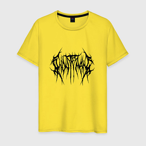 Мужская футболка Ghostemane 2 / Желтый – фото 1