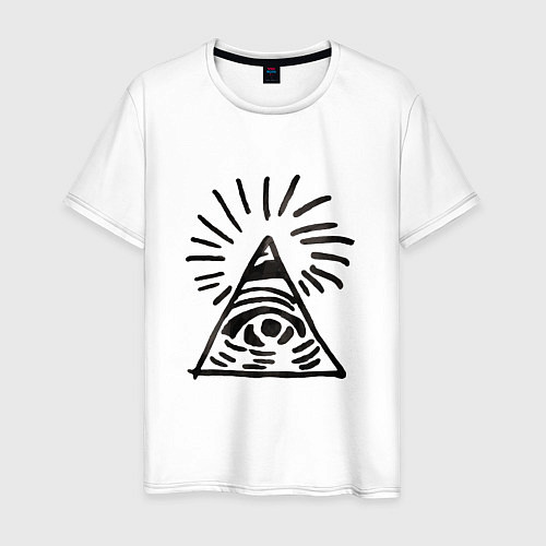 Мужская футболка Life Is Strange: Eye / Белый – фото 1