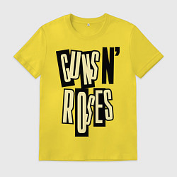 Мужская футболка Guns n Roses: cream