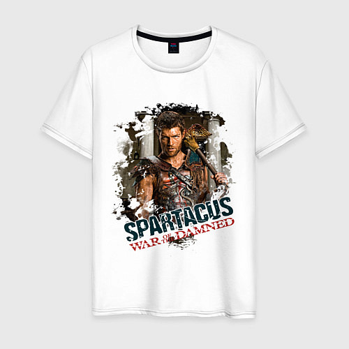 Мужская футболка Spartacus / Белый – фото 1